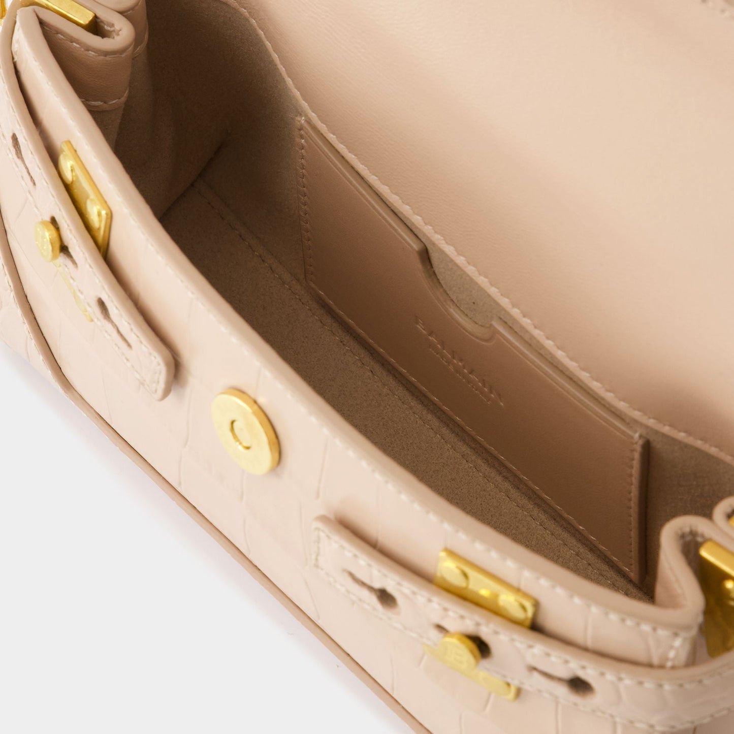 Sac À Bandoulière B-Buzz 19 - Cuir - Beige — Kovancy