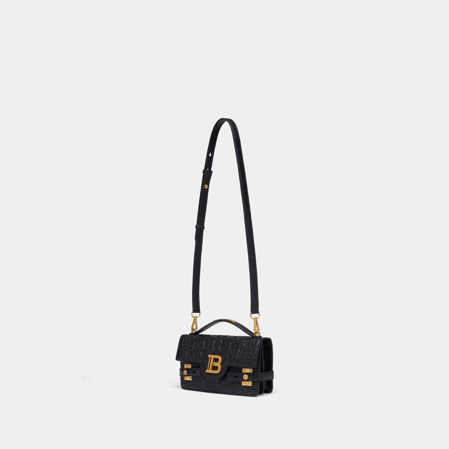 Sac Porté Épaule B-Buzz 24 - Cuir - Noir — Kovancy