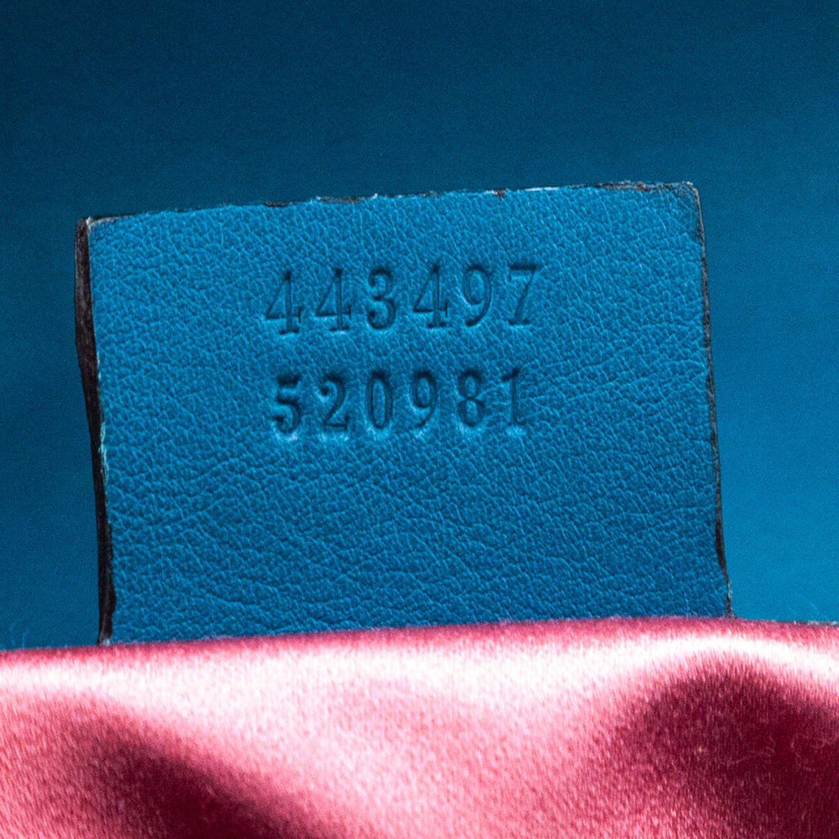 Teal Velvet Matelasse Small GG Marmont Shoulder Bag — Kovancy