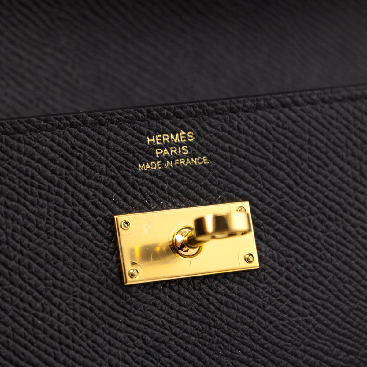 Black Epsom Kelly Longue Wallet — Kovancy