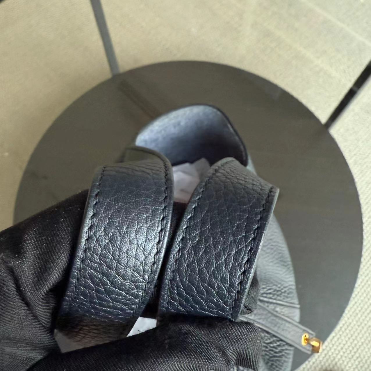 Hermes Picotin 18 - Estampille T Clémence Bleu Nuit Quincaillerie Dorée