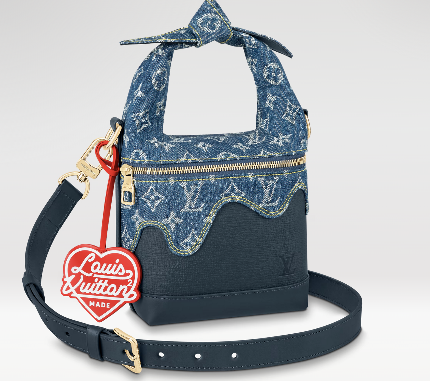 Sac à main Japanese Cruiser Denim Bleu - Kovancy