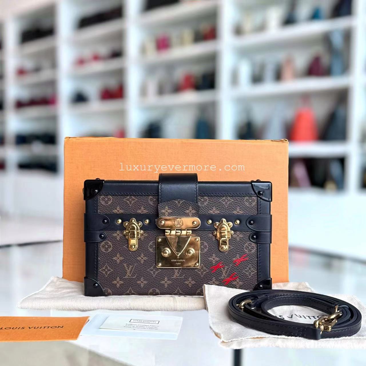 Petite Malle - Sac bandoulière Monogram Box - Kovancy