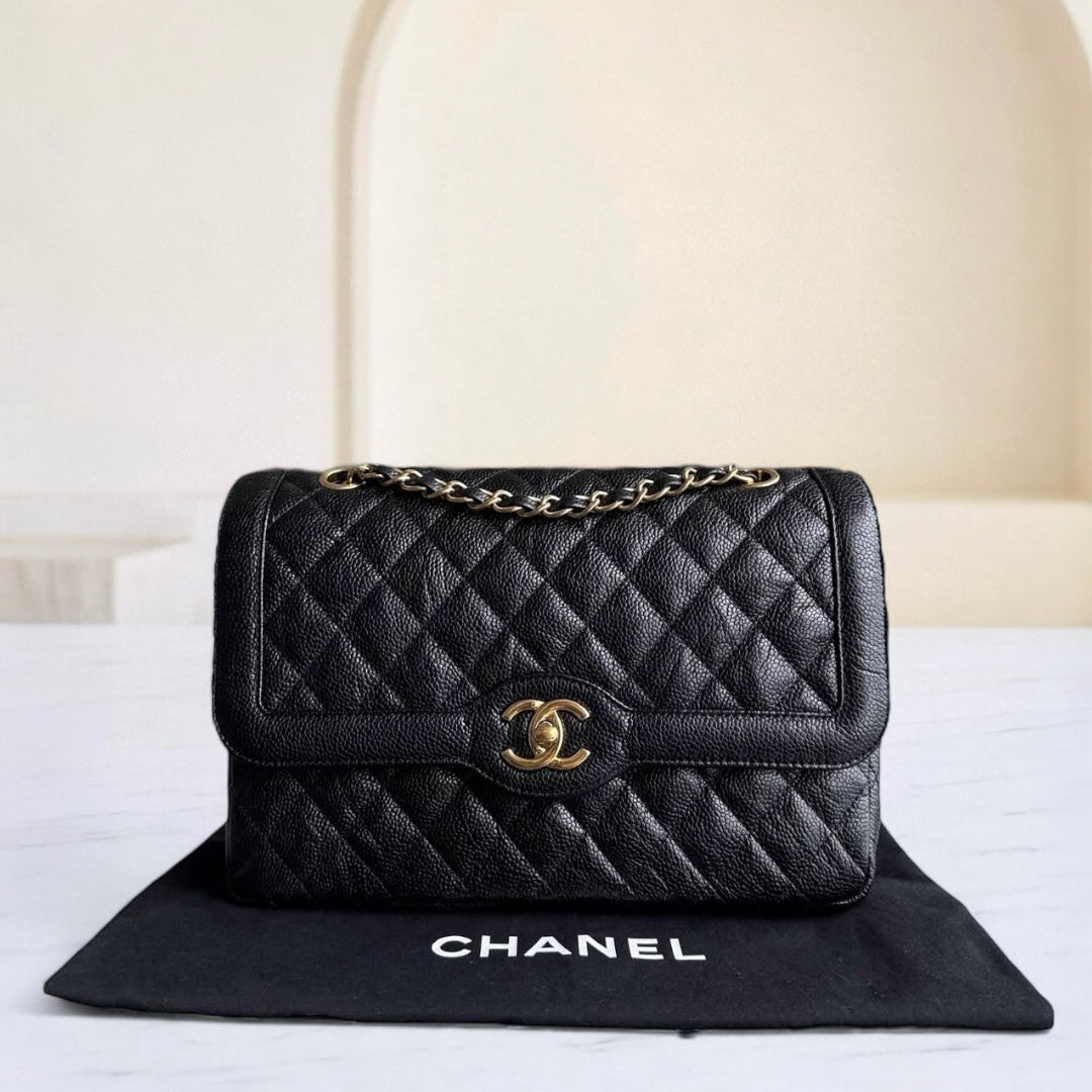 Sac à rabat bicolore saisonnier de taille moyenne — Kovancy