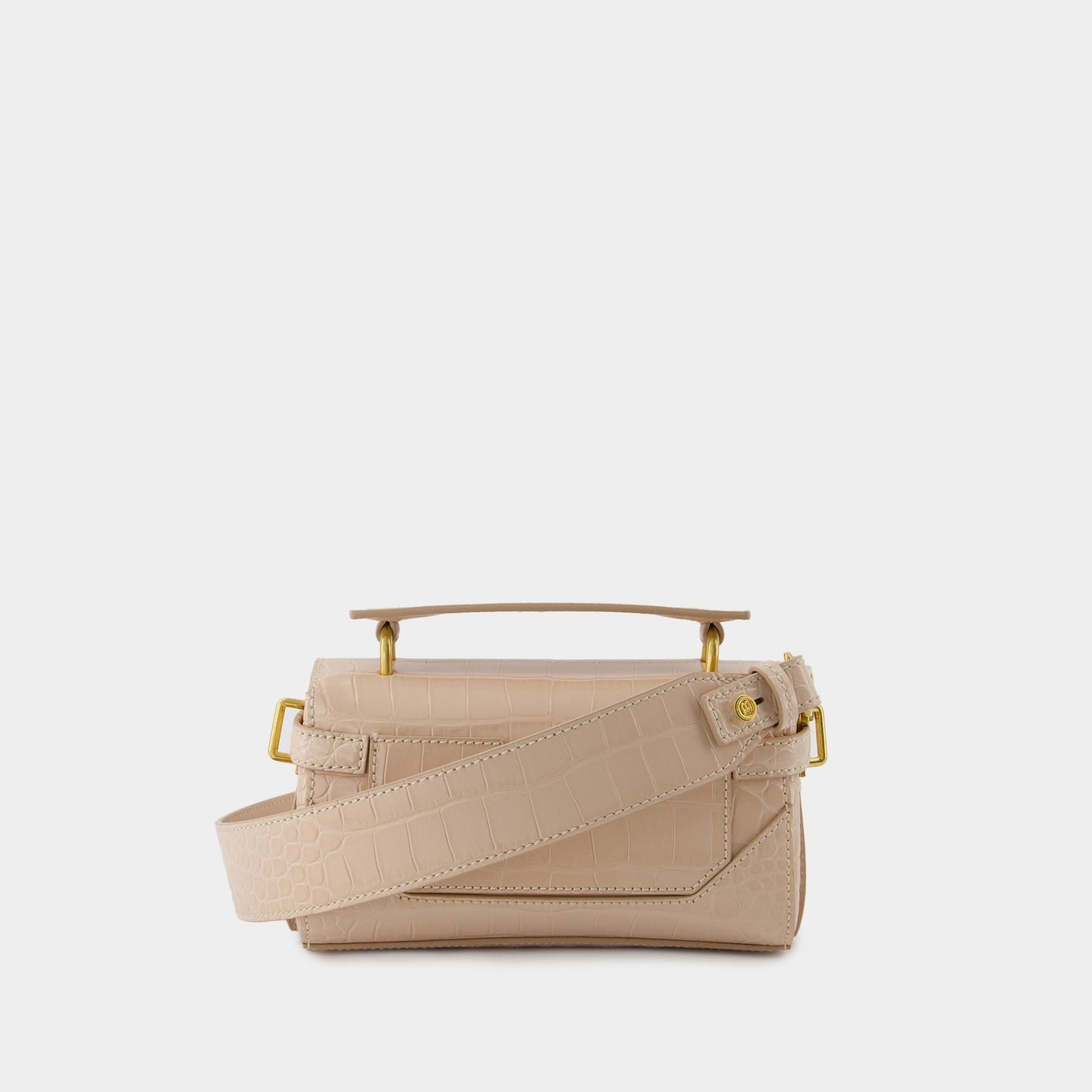 Sac À Bandoulière B-Buzz 19 - Cuir - Beige — Kovancy