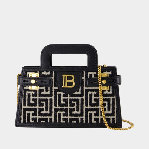 Sac À Bandoulière B-Buzz Small Top Handle - Cuir - Noir — Kovancy