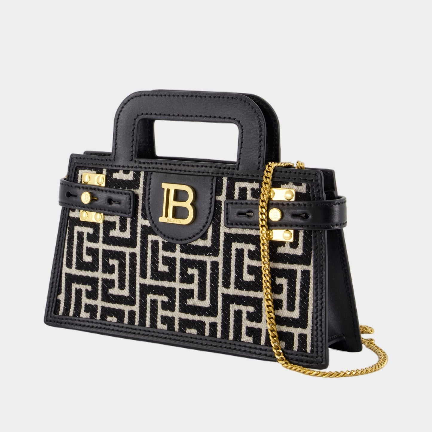 Sac À Bandoulière B-Buzz Small Top Handle - Cuir - Noir — Kovancy