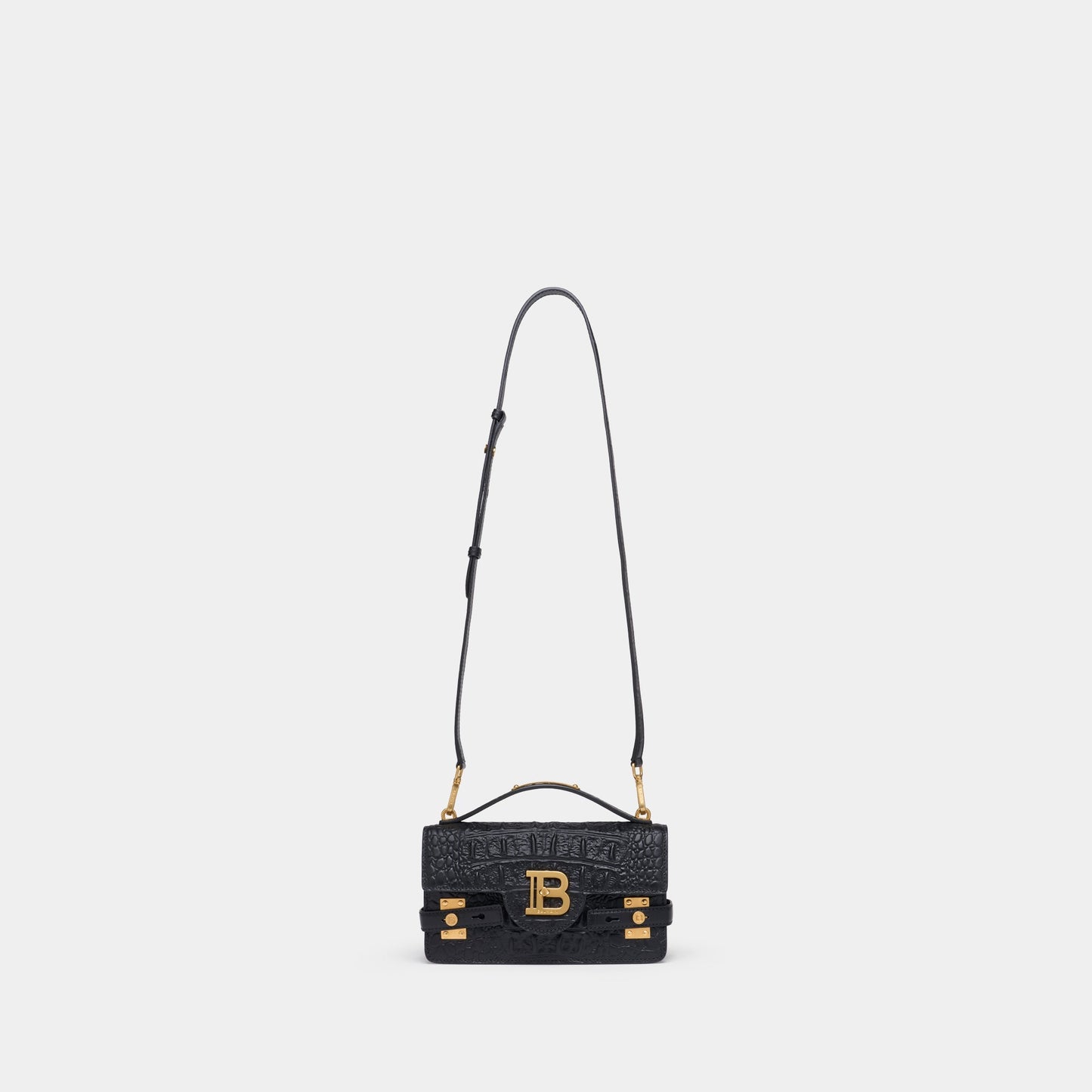 Sac Porté Épaule B-Buzz 24 - Cuir - Noir — Kovancy