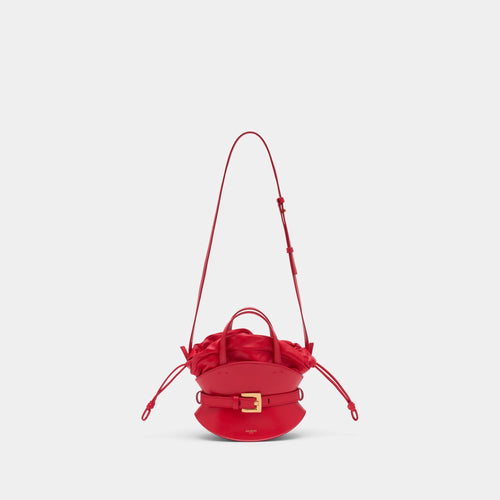 Sac À Main Shuffle Mini - Cuir - Rouge — Kovancy