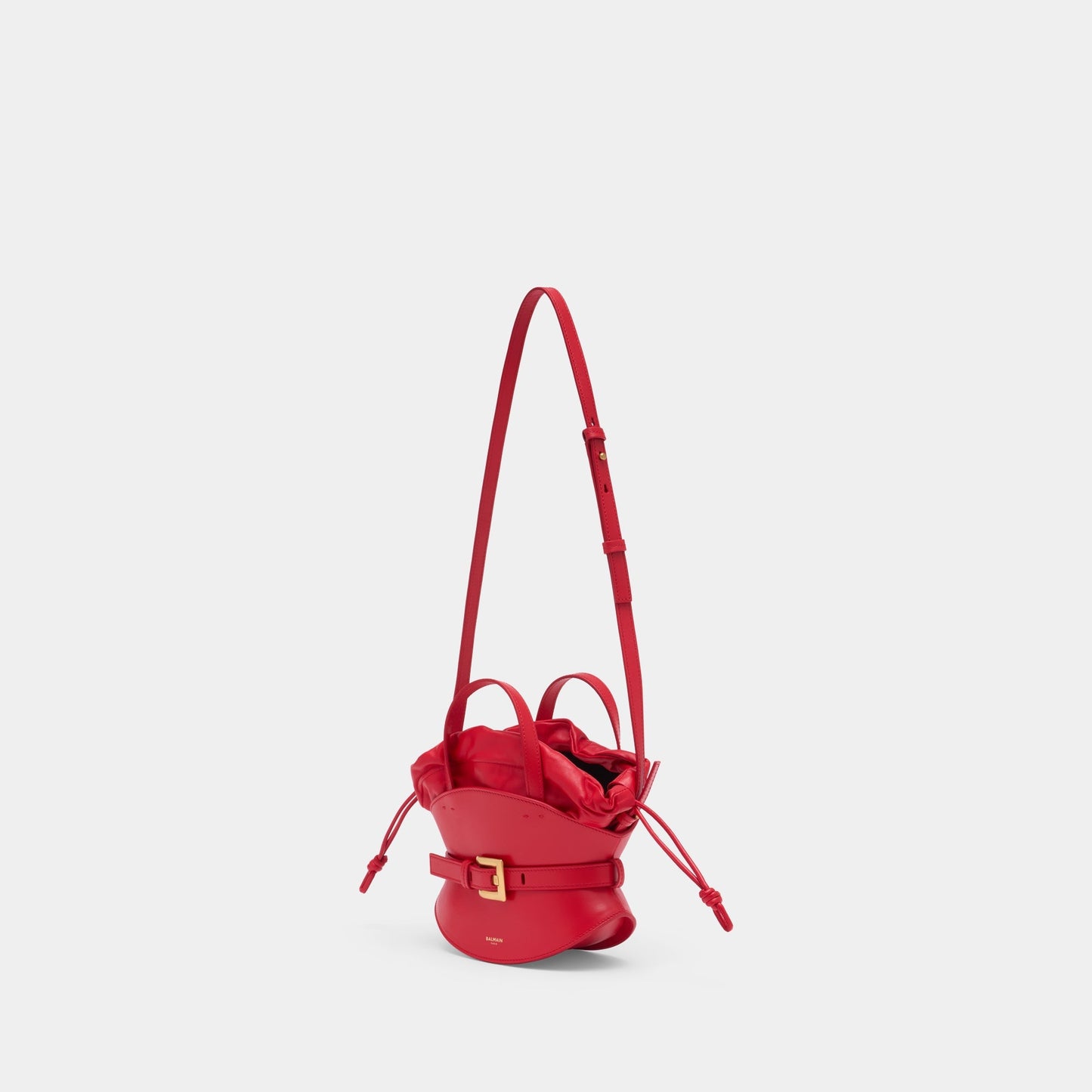 Sac À Main Shuffle Mini - Cuir - Rouge — Kovancy