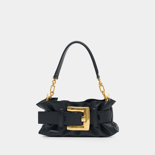 Sac Porté Épaule Anthem Mini - Cuir - Noir — Kovancy