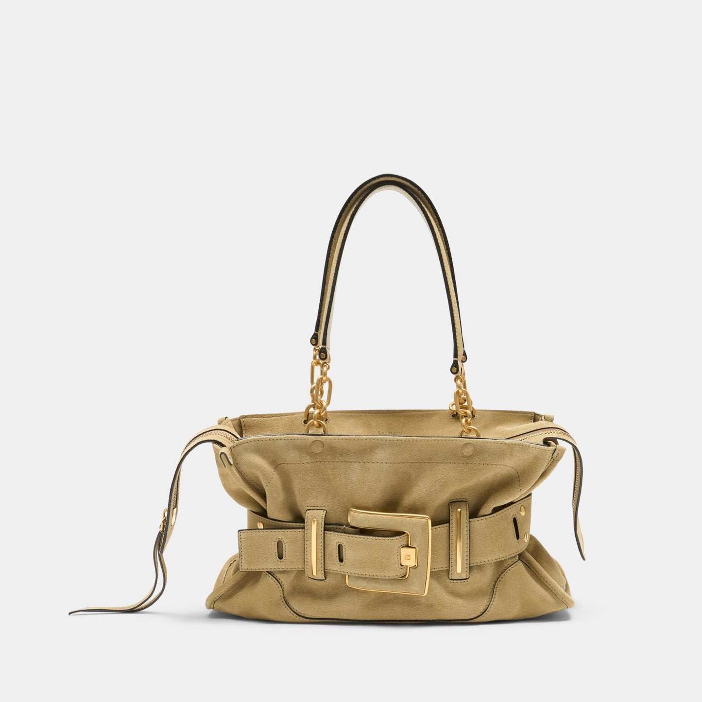 Sac Porté Épaule Anthem - Cuir - Beige — Kovancy