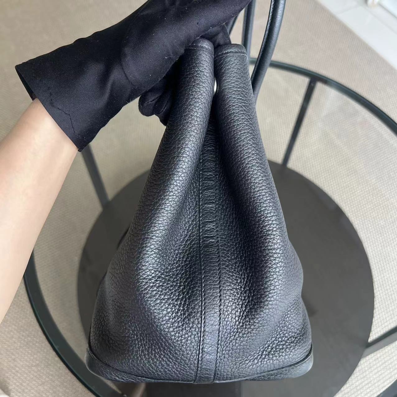 Garden Party 36 - Negonda Noir Quincaillerie Argent Noir — Kovancy