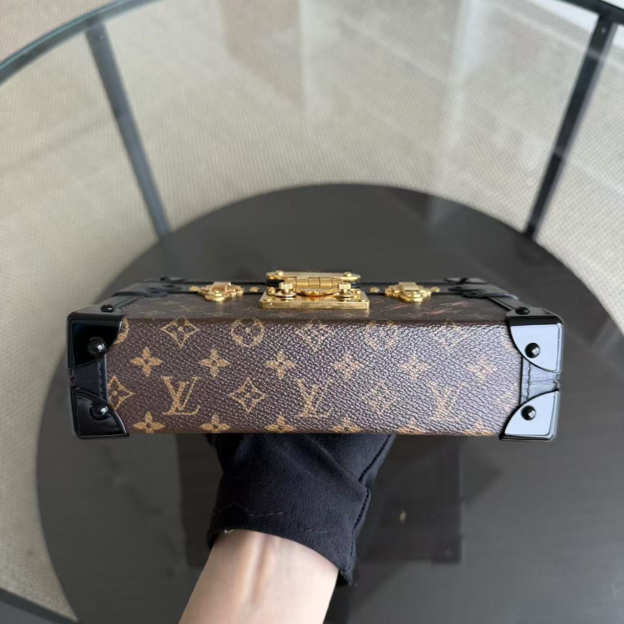 Sac bandoulière Petite Malle Monogram Box - Kovancy