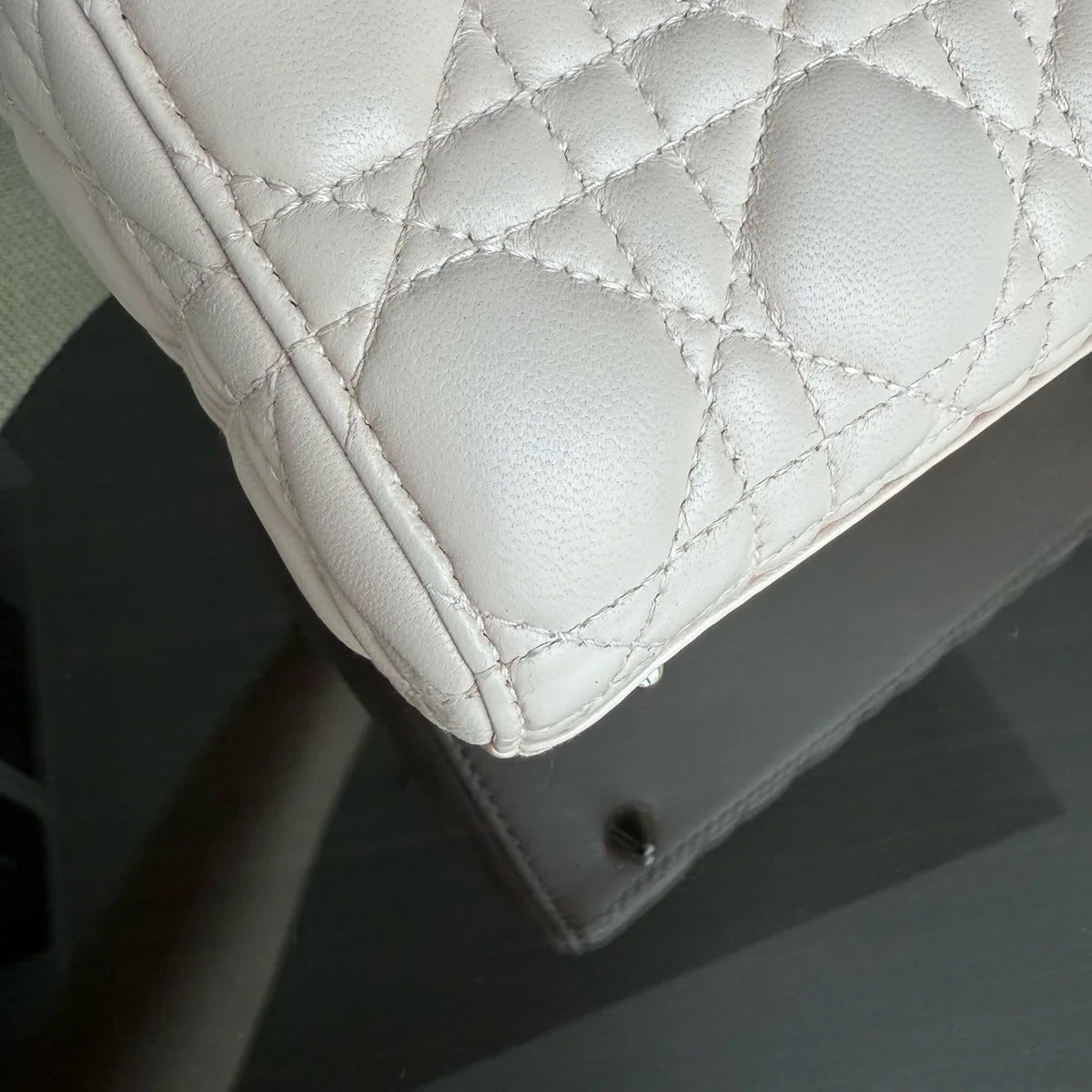 Lady Petit ABC - Cannage Lambskin MyABC Rose clair Quincaillerie dorée — Kovancy