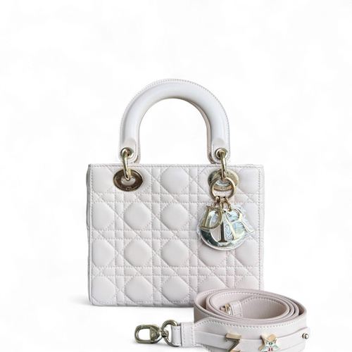 Lady Petit ABC - Cannage Lambskin MyABC Rose clair Quincaillerie dorée — Kovancy