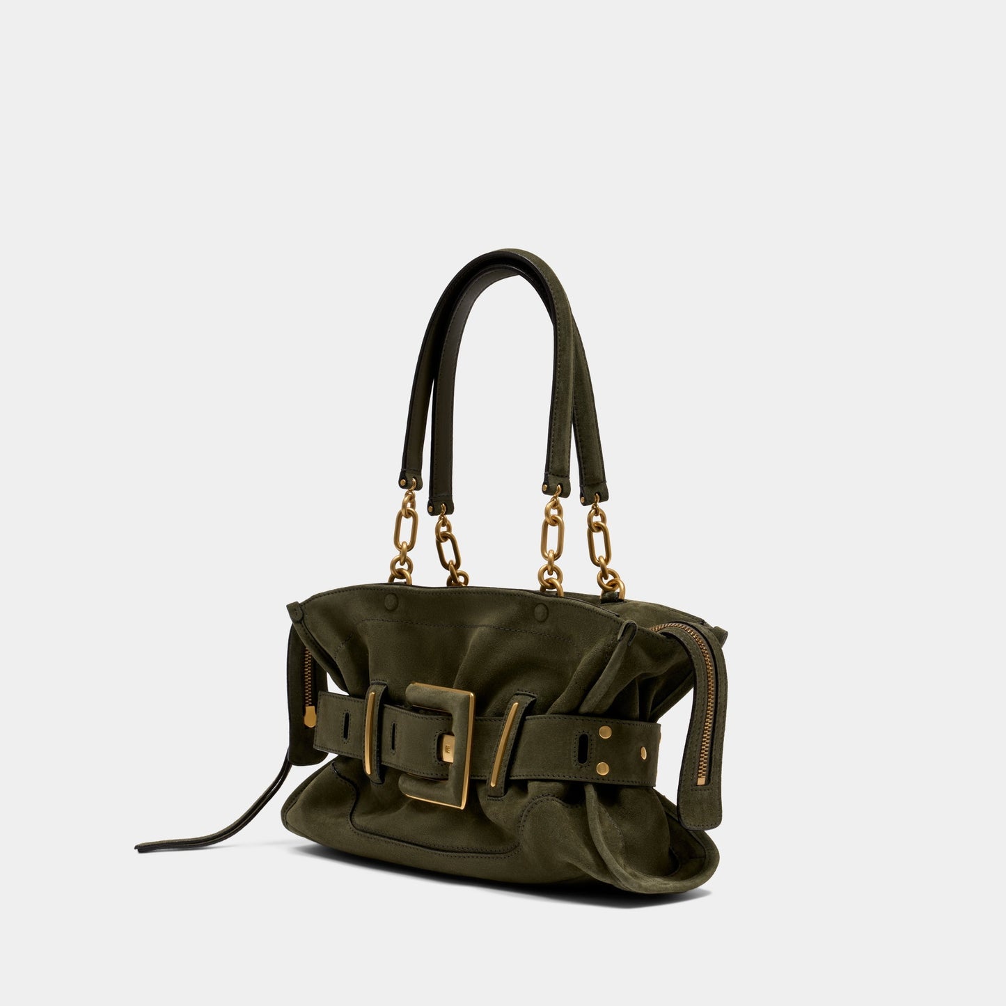 Sac Porté Épaule Anthem - Cuir - Vert — Kovancy