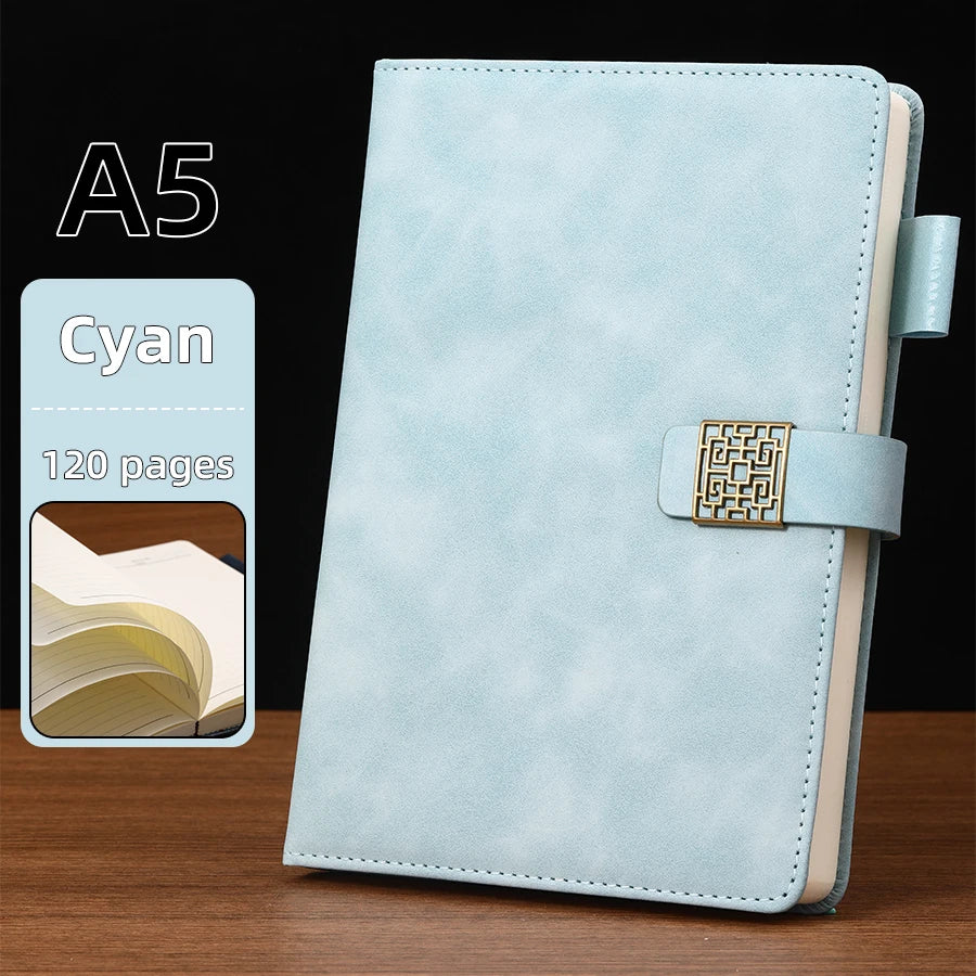 Kovancy Artisan A5 Leather Notebook — Refillable Soft Cover Journal - Kovancy