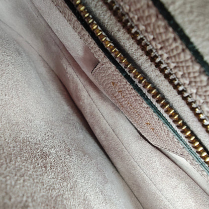 Dior Saddle Medium - Rose clair caviar, finitions dorées