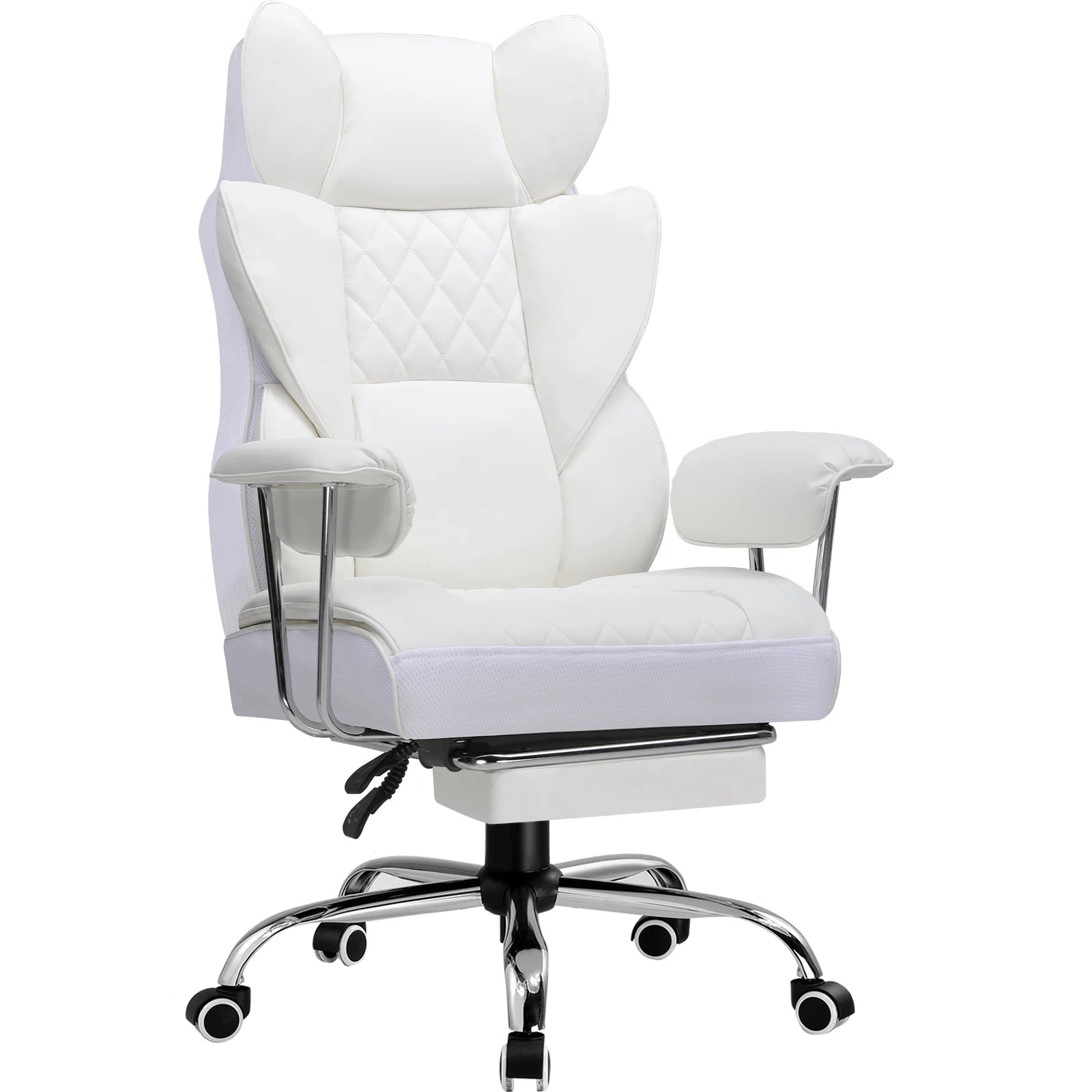 Kovancy Zenith Executive — Ergonomic Gaming Throne with Integrated Power-Nap Footrest - Kovancy