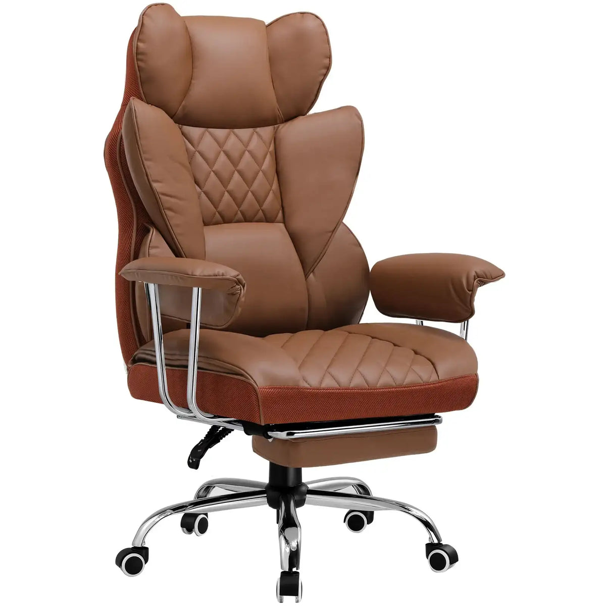 Kovancy Zenith Executive — Ergonomic Gaming Throne with Integrated Power-Nap Footrest - Kovancy