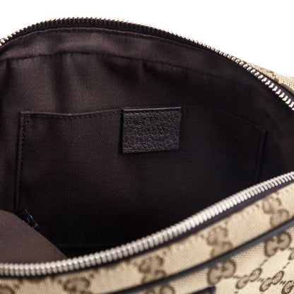 Gucci Beige Canvas Belt Bag