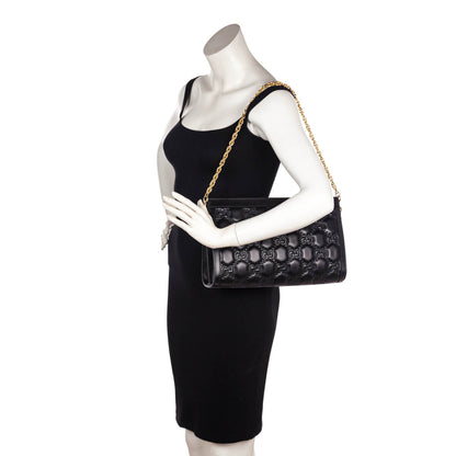 Gucci Black Calfskin Matelasse