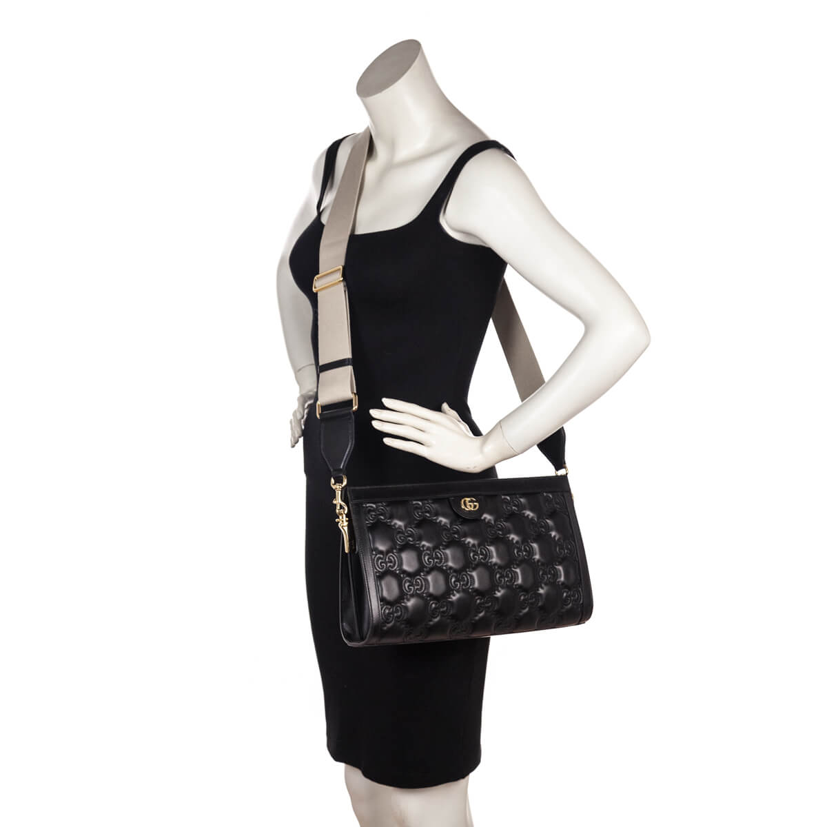 Gucci Black Calfskin Matelasse