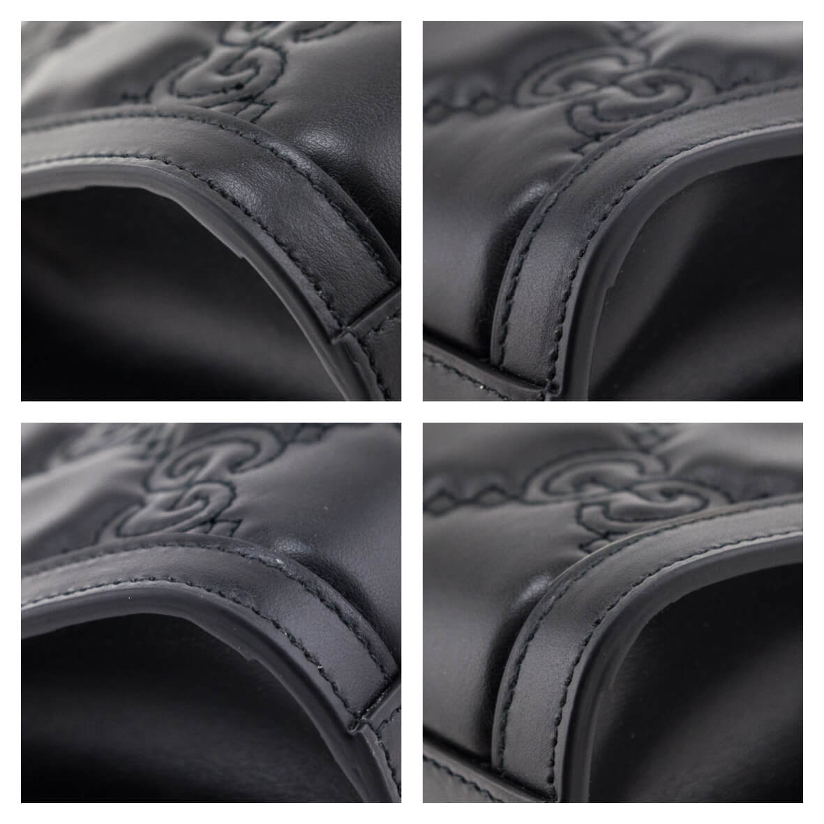 Gucci Black Calfskin Matelasse