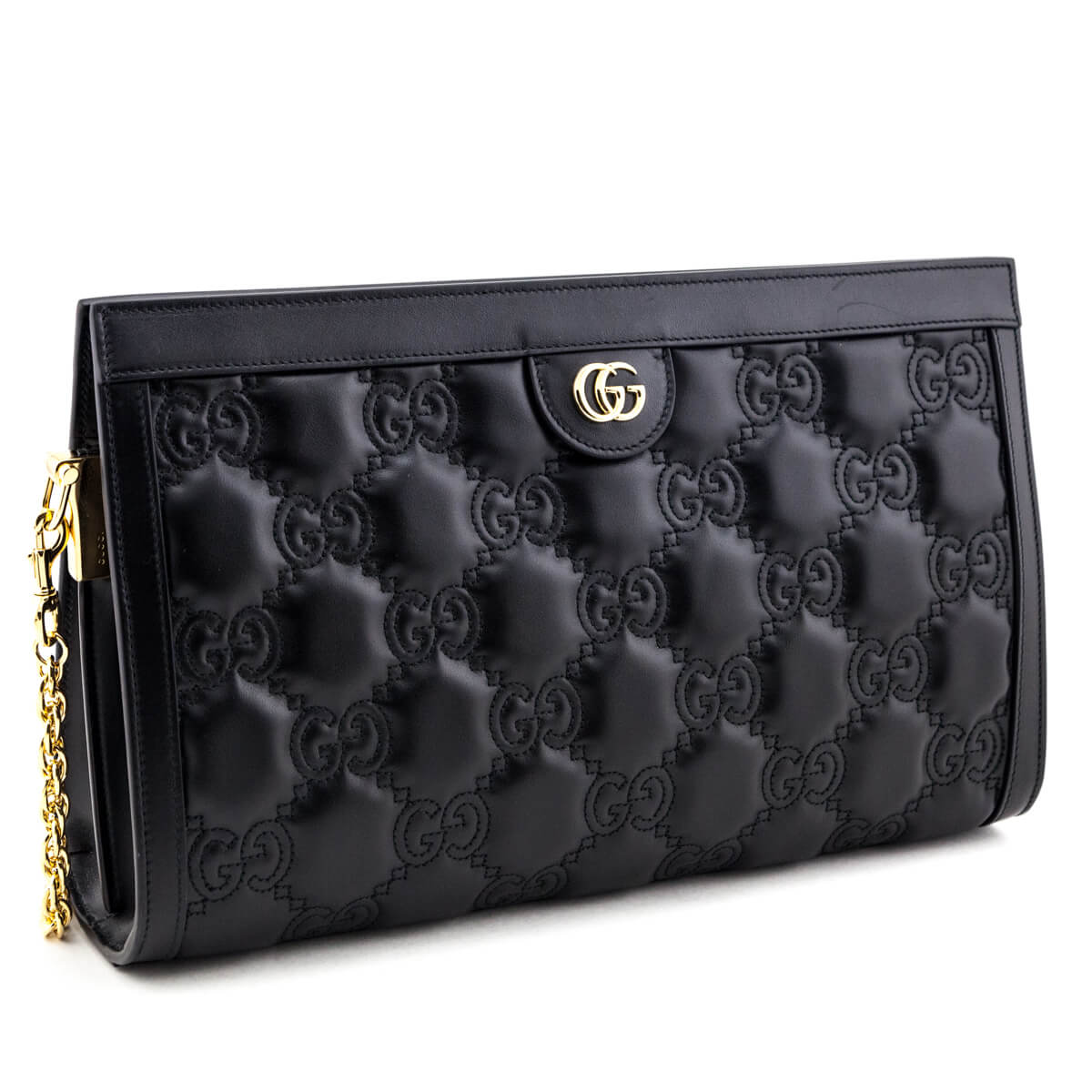 Gucci Black Calfskin Matelasse