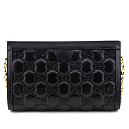 Gucci Black Calfskin Matelasse