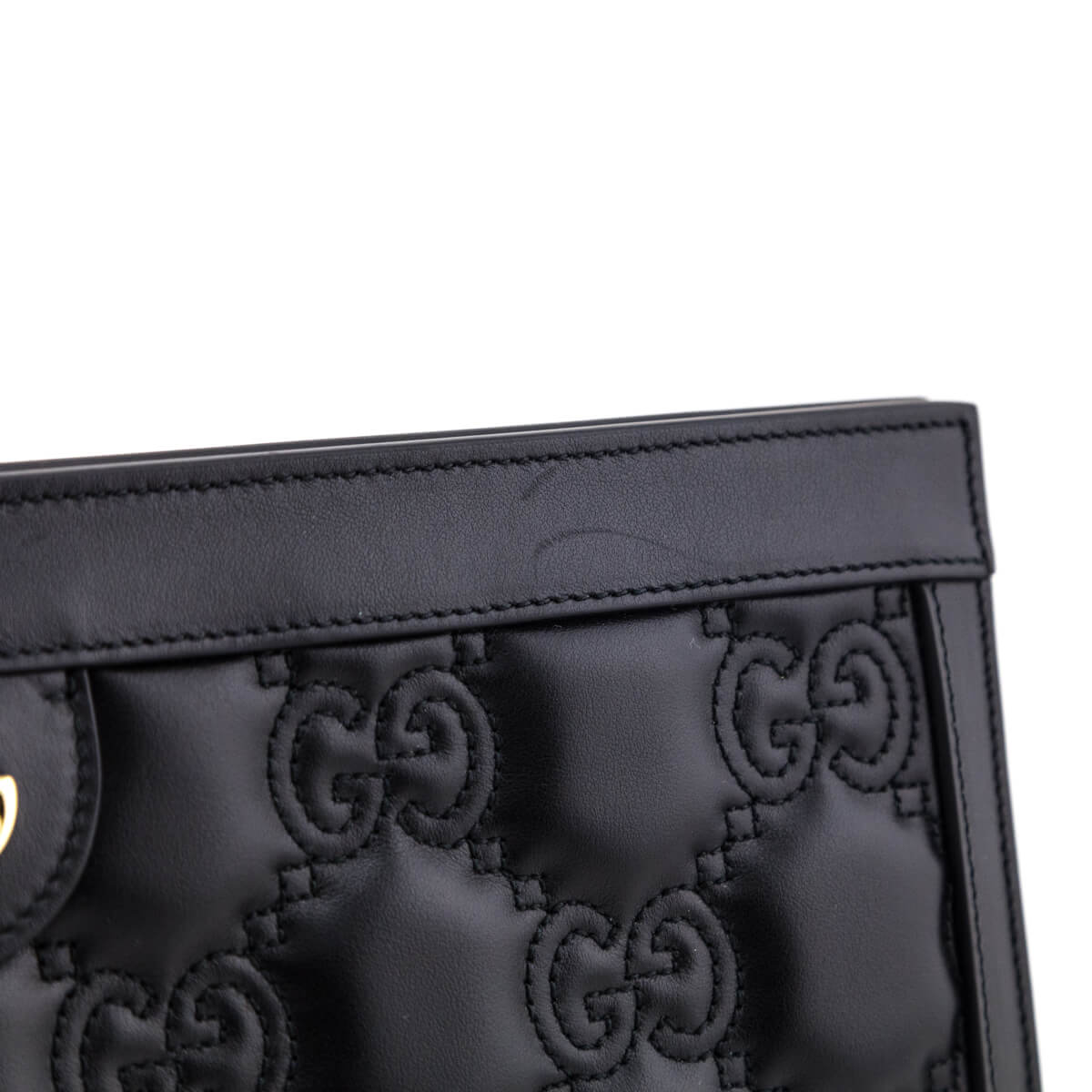 Gucci Black Calfskin Matelasse