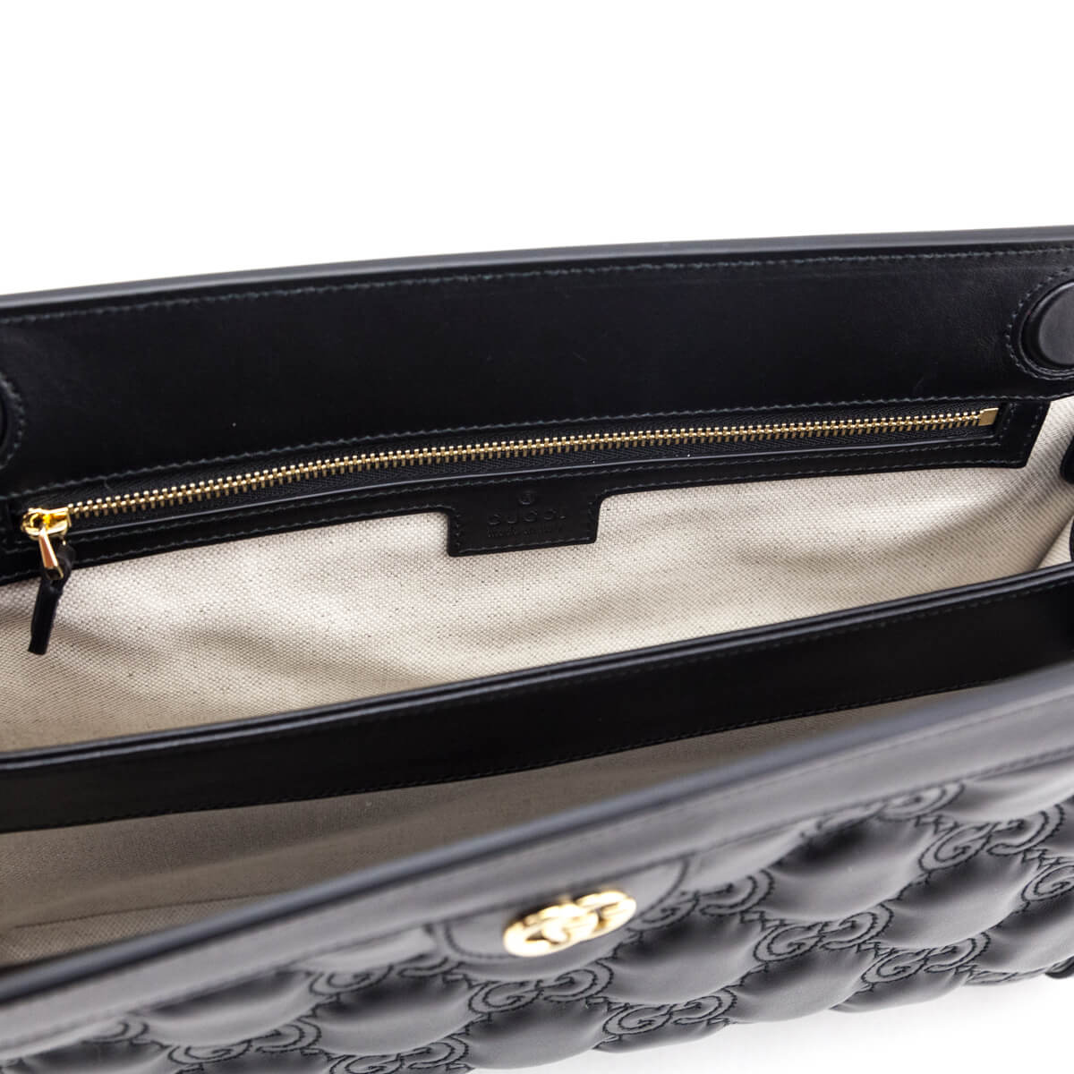 Gucci Black Calfskin Matelasse