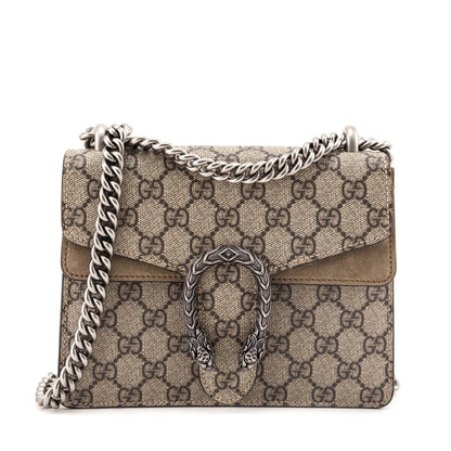 Gucci GG Supreme Monogram Mini Dionysus Shoulder Bag