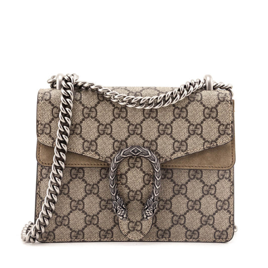 Gucci GG Supreme Monogram Mini Dionysus Shoulder Bag