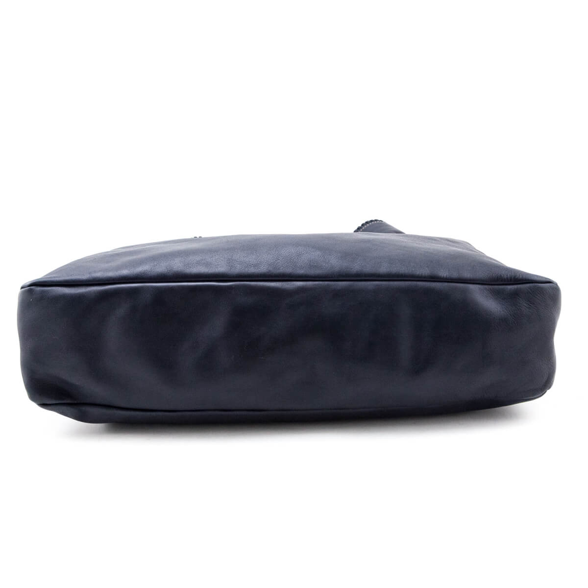 Navy Horsebit Large Hobo — Kovancy