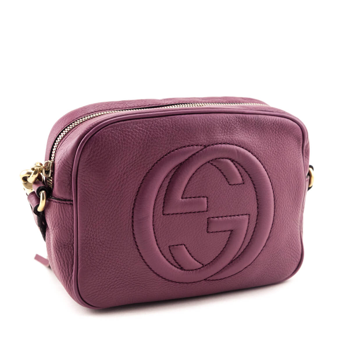 Peonia Pebbled Calfskin Soho Disco Crossbody — Kovancy