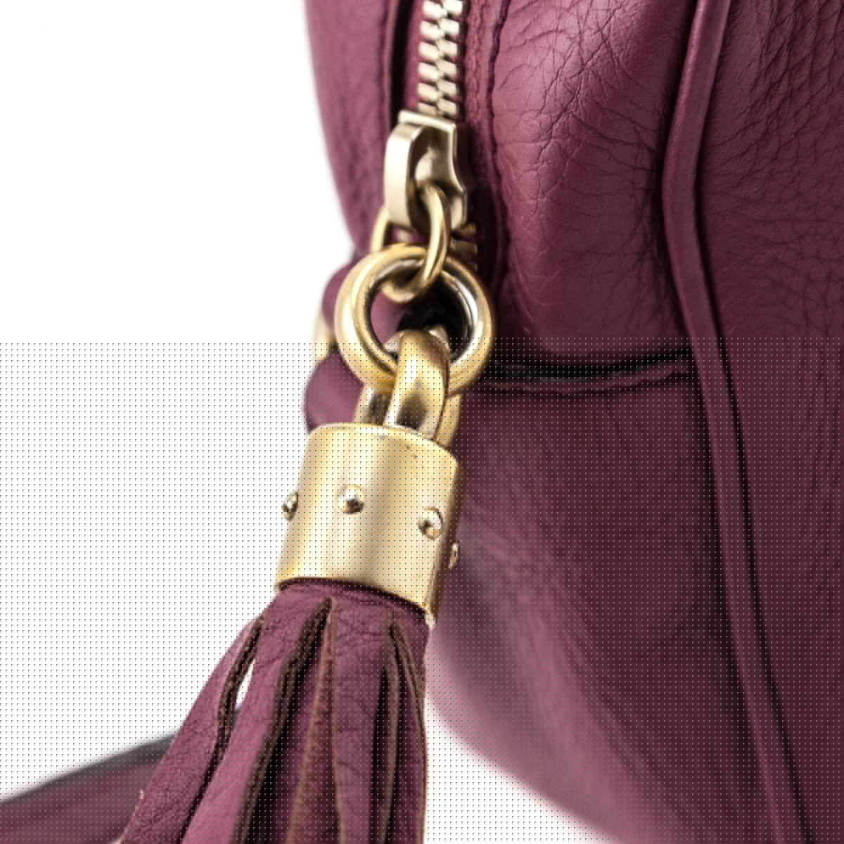 Peonia Pebbled Calfskin Soho Disco Crossbody — Kovancy
