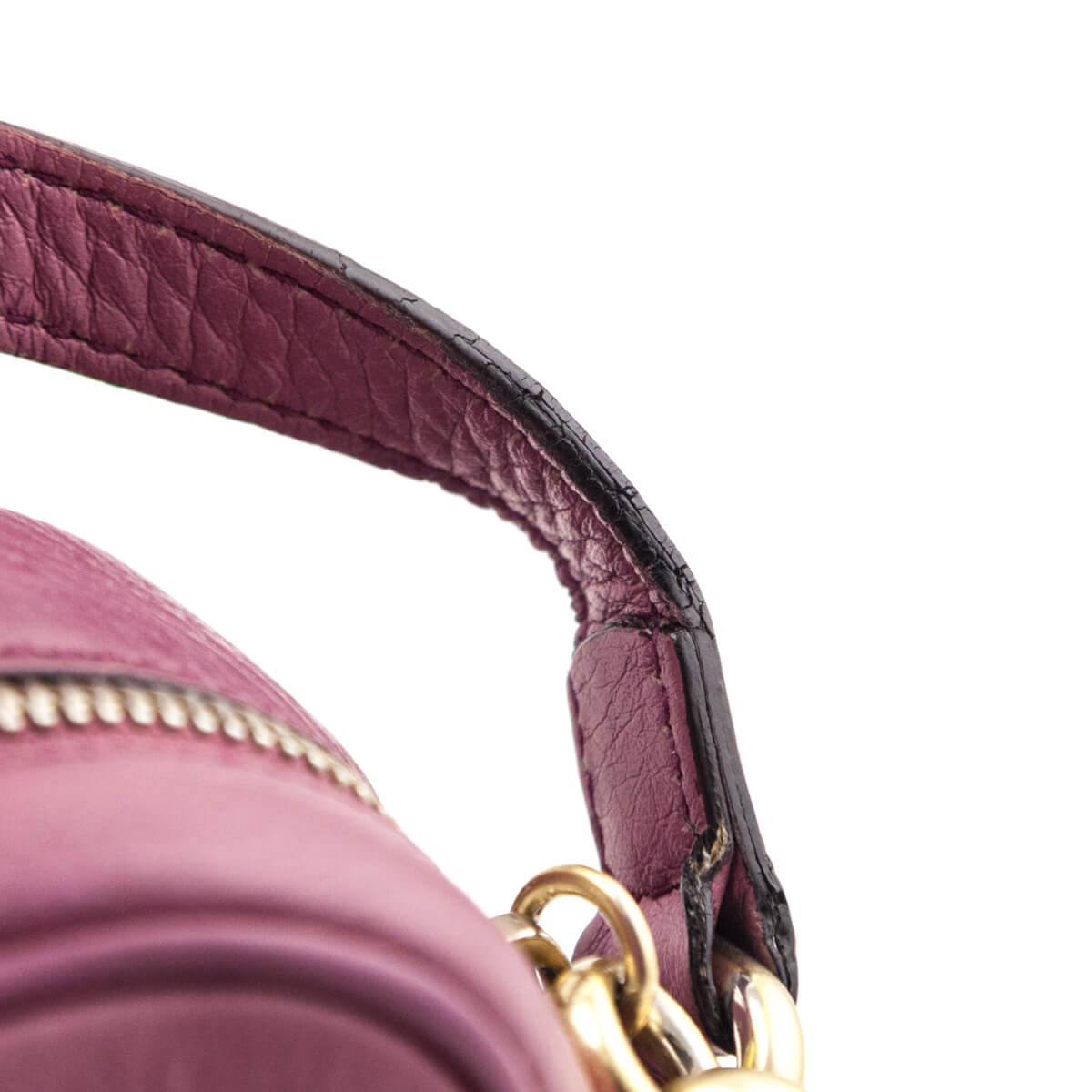 Peonia Pebbled Calfskin Soho Disco Crossbody — Kovancy
