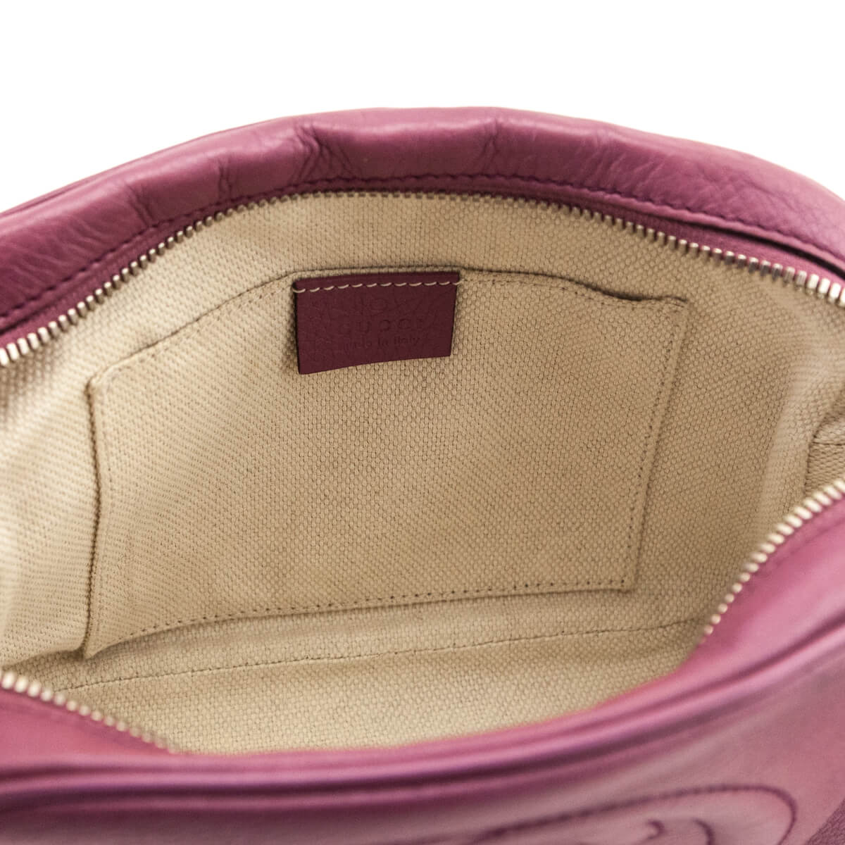 Peonia Pebbled Calfskin Soho Disco Crossbody — Kovancy
