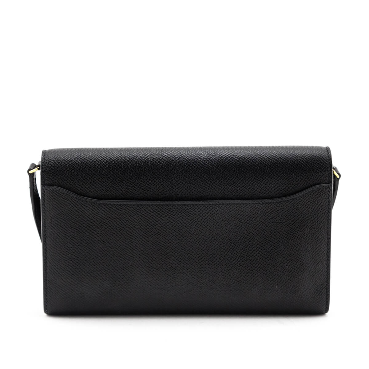 Hermes Black Epsom Constance Long To Go Wallet