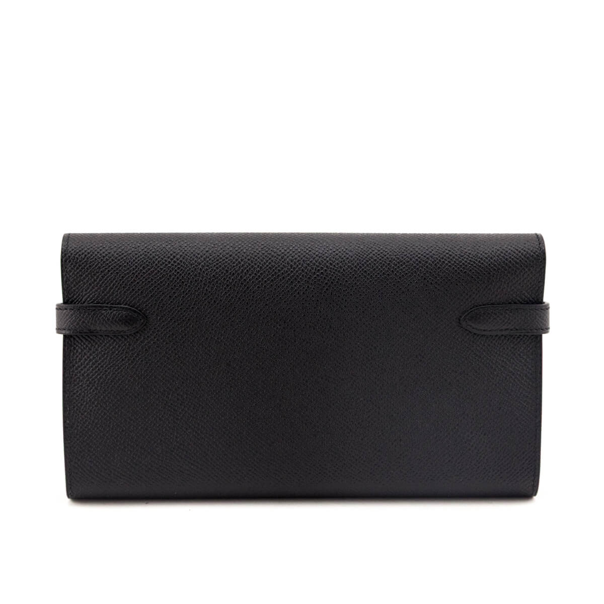 Black Epsom Kelly Longue Wallet — Kovancy