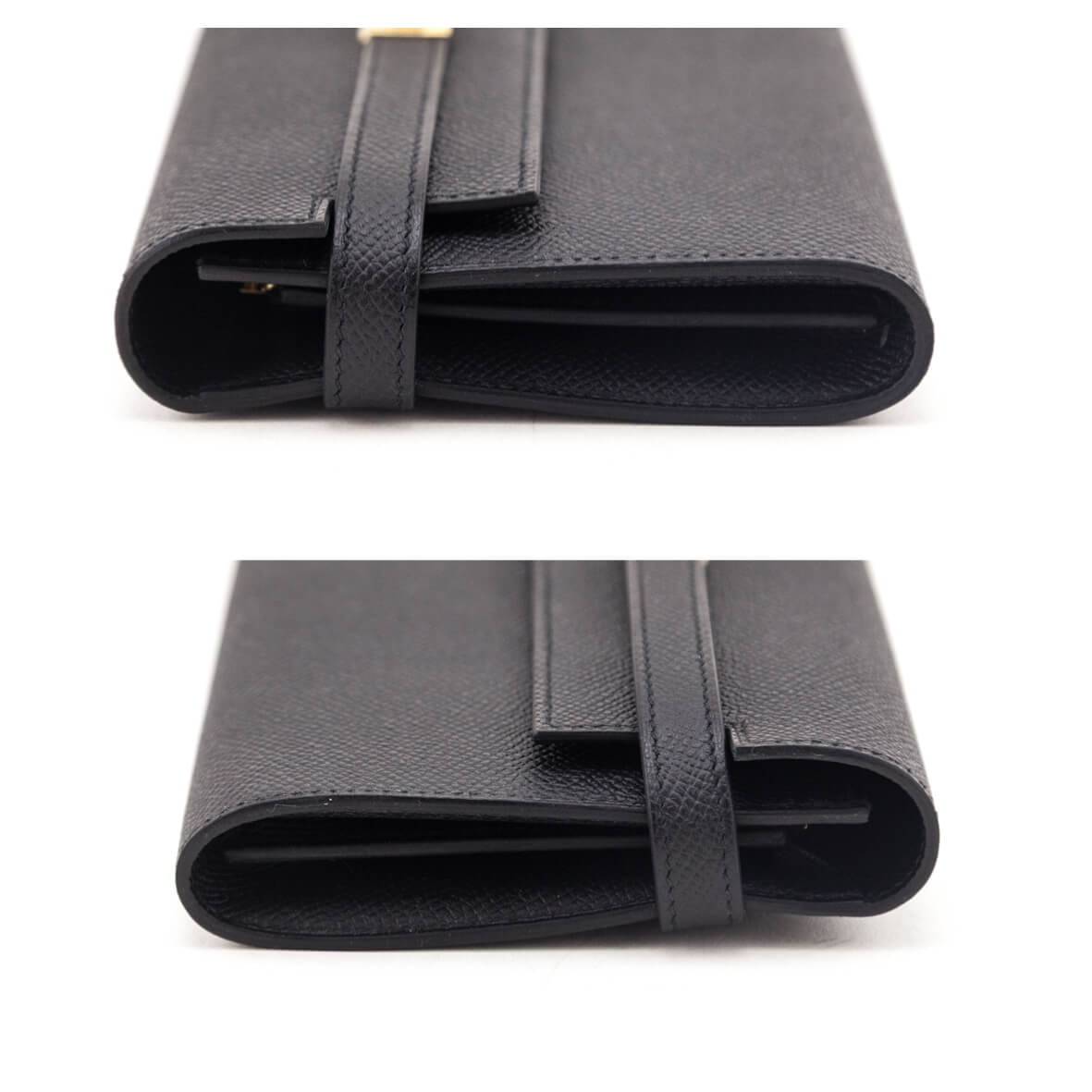 Black Epsom Kelly Longue Wallet — Kovancy