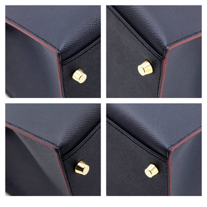 Hermes Bleu Indigo Epsom Kelly Sellier II 32
