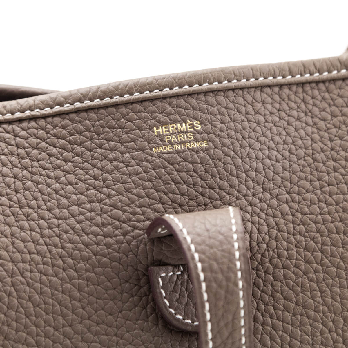 Hermes Etoupe Taurillon Clemence Evelyne III 29