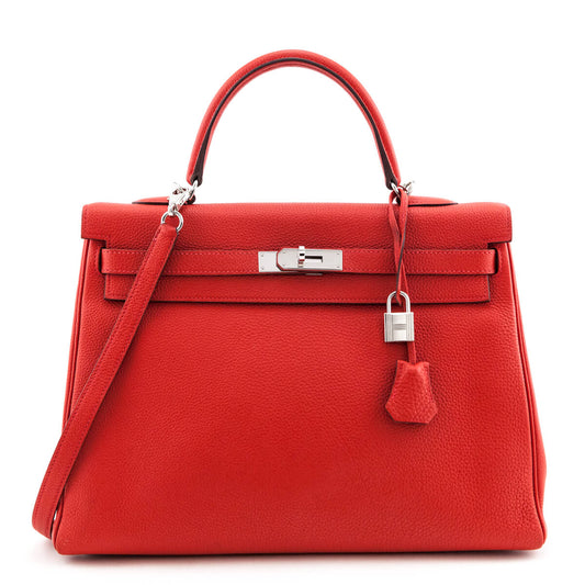 Hermes Geranium Togo Kelly Retourne II 35