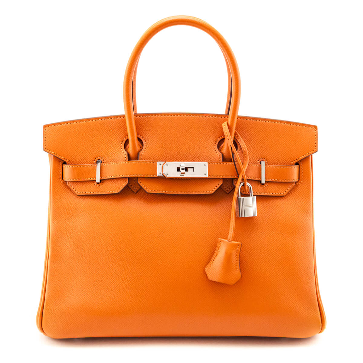 Orange Epsom Birkin 30 — Kovancy