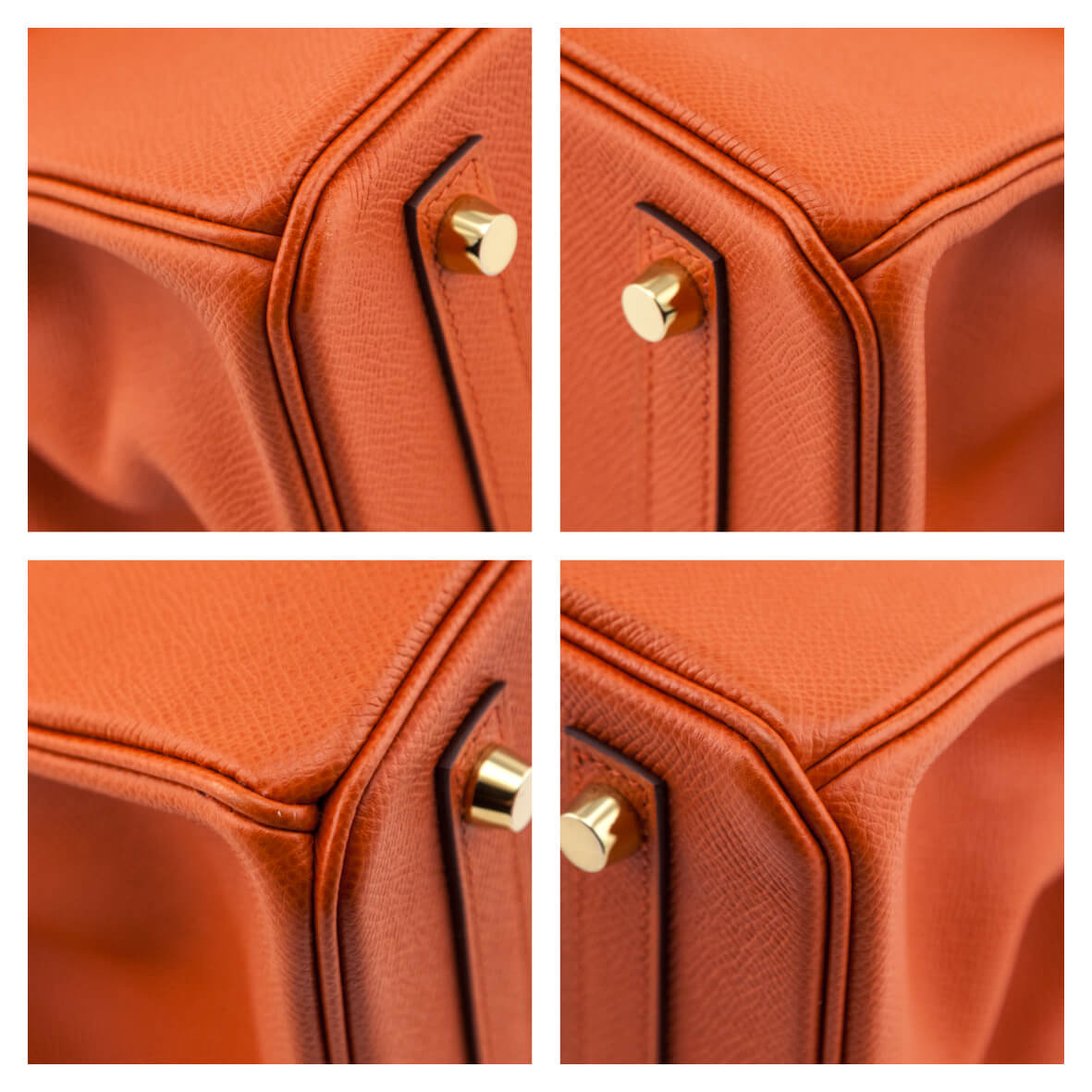 Orange Terre Battue Epsom Birkin 30 — Kovancy