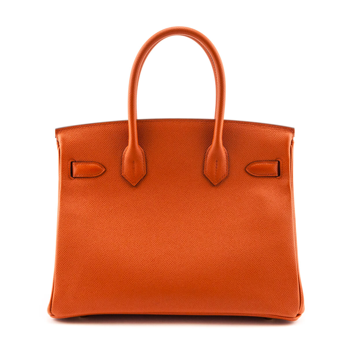 Orange Terre Battue Epsom Birkin 30 — Kovancy