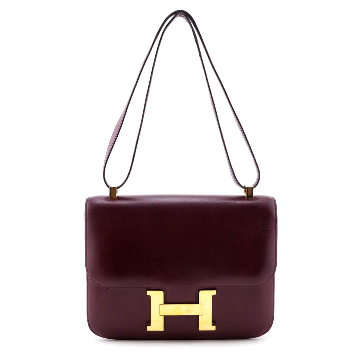 Rouge H Box Calf Vintage Constance 23 — Kovancy